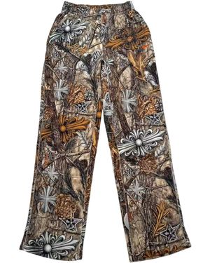 Chrome Hearts X Nike Track Trousers - Grey