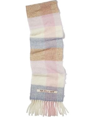 MAX&Co. Fringed Scarf - White