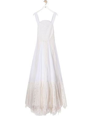 Loewe Lace Dress - White