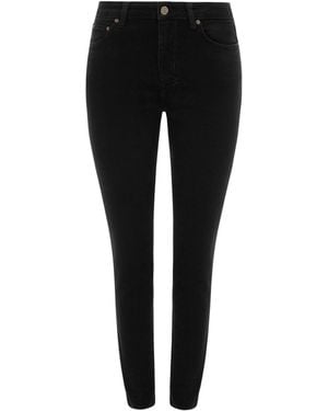 Ksubi Spray On Cropped Jeans - Black