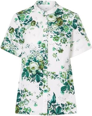 Erdem Printed Shirt - Green