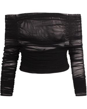 FEDERICA TOSI Long-Sleeved Blouse - Black