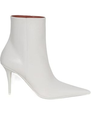 AMINA MUADDI Barbara High-Heel Boots - White