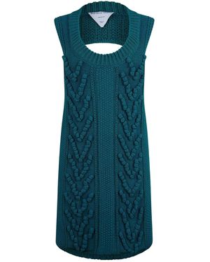 Bottega Veneta Simple Swing Dress - Blue