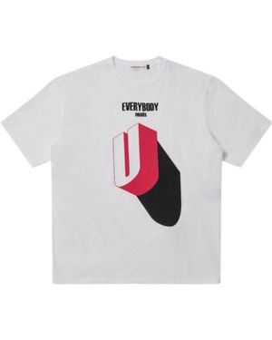 Undercover 3D U T-Shirt - White