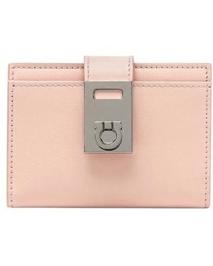 Ferragamo Logo Card Bag - Pink