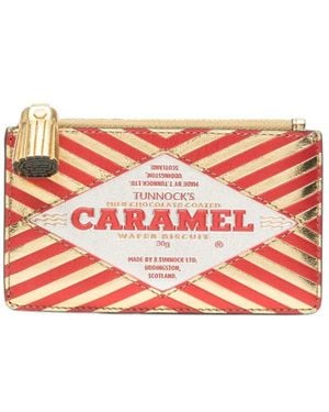Anya Hindmarch Zipper Card Holder - Pink