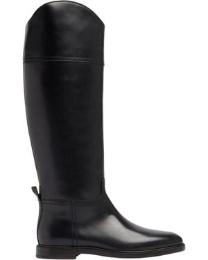 Brunello Cucinelli Round Toe Boots - Black