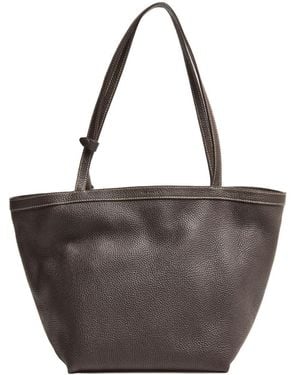 The Row Park Tote Three Stitch Bag - Brown