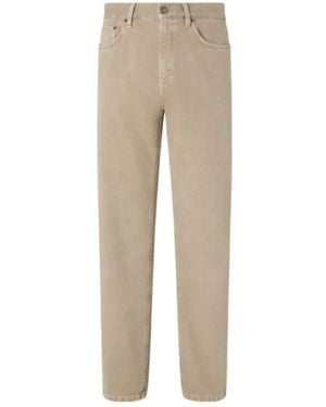 ZEGNA Light Taupe Cotton Roccia Pants - Natural