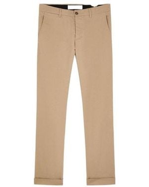 Golden Goose Corduroy Straight Leg Trousers - Natural