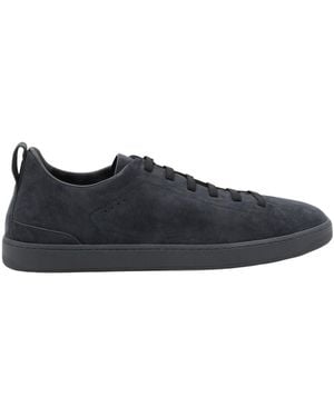 Church's Round Toe Lace-Up Trainers - Black