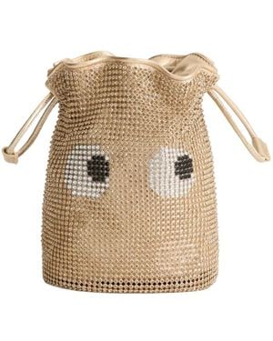 Anya Hindmarch Eyes Crossbody Bag - Natural