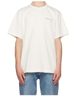 Helmut Lang Crew Neck Short-Sleeved T-Shirt - White