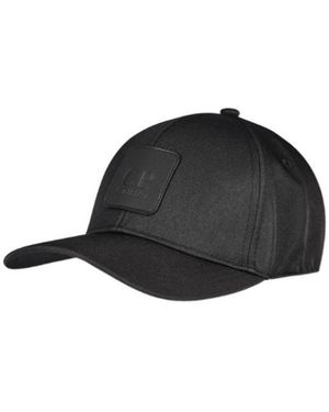 C.P. Company Logo Baseball Cap - Black