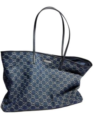 Gucci Tribeca Large Tote Bag - Blue