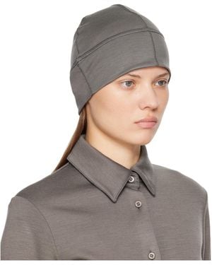 Rier Polar Jersey Beanie - Grey