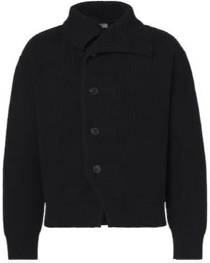 Dries Van Noten Wool Cardigan - Black