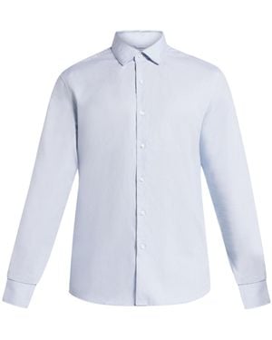 Michael Kors Dobby Shirt - Blue