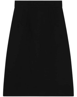 Dolce & Gabbana High-Waist Midi Skirt - Black