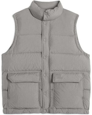 Maison Kitsuné Puffer Gilet - Grey