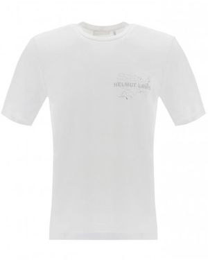 Helmut Lang Printed T-Shirt - White