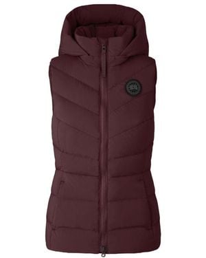 Canada Goose Clair Vest Label - Purple