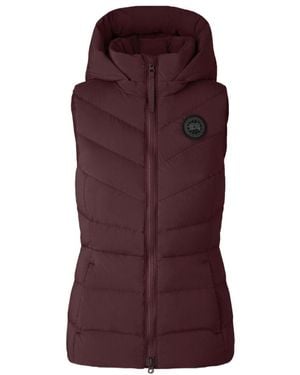 Canada Goose Clair Vest Label - Purple