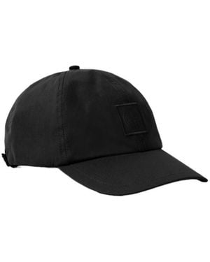 Stone Island Logo-Patch Baseball Cap - Black