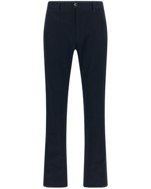 Incotex Straight-Leg Casual Pants - Blue