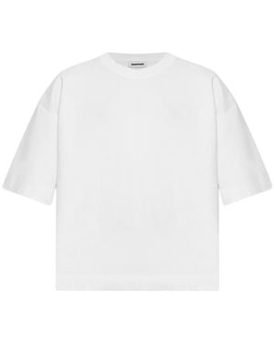 DARKPARK Oversized Drop-Shoulder T-Shirt - White