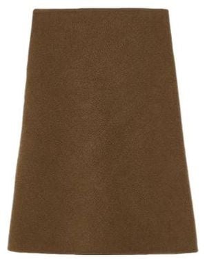 Rick Owens The Cashmere Cloak Is Warm And Comfortable - Brown