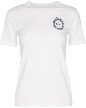 Dior Iviera Médaillon T-Shirt - White