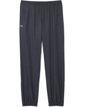 Lacoste Taffeta Closed Hem Tracksuit Bottoms - Blue