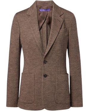 Ralph Lauren Hailey Wool Blazer - Brown
