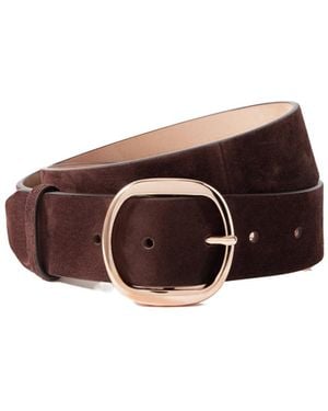 Gabriela Hearst Elster Suede Belt - Brown