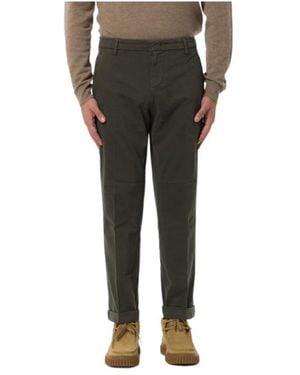 Dondup Gaubert Straight-Leg Pants - Green