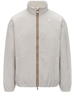 K-Way Zip-Fastening Jacket - Grey
