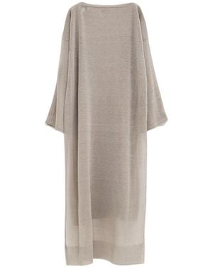Alaïa Long Sleeve Dress - Grey