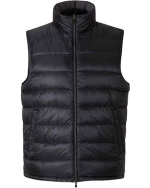 Herno Sleeveless Vest - Black
