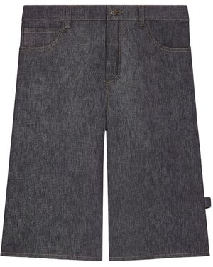 Courreges Courrèges Hammer Twill Shorts - Grey