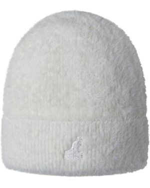 Kangol Faux Fur Knitted Hat - Gray