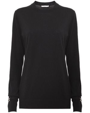 Chloé Chloé Crewneck Knitted Jumper - Black