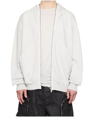 Rick Owens Long-Sleeved Sweatshirt - White
