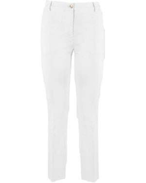 Pinko Straight-Leg Pants - White