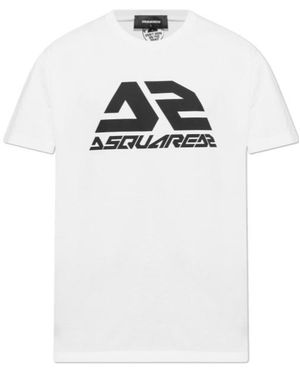 DSquared² Cotton T-Shirt - White