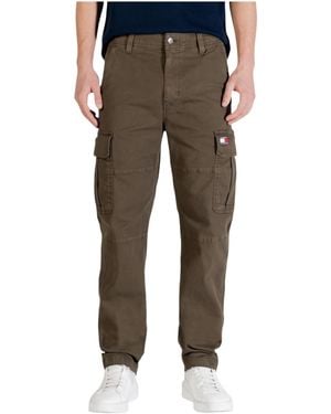 Tommy Hilfiger Casual Trousers With Belt Loops - Grey