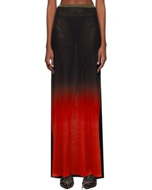 OTTOLINGER Multicoloured Semi-Transparent Long Dress