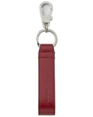 Gucci Keychain With Hook Closure - Red