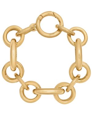 Celine Charms Heritage Chunky Bracelet - Metallic